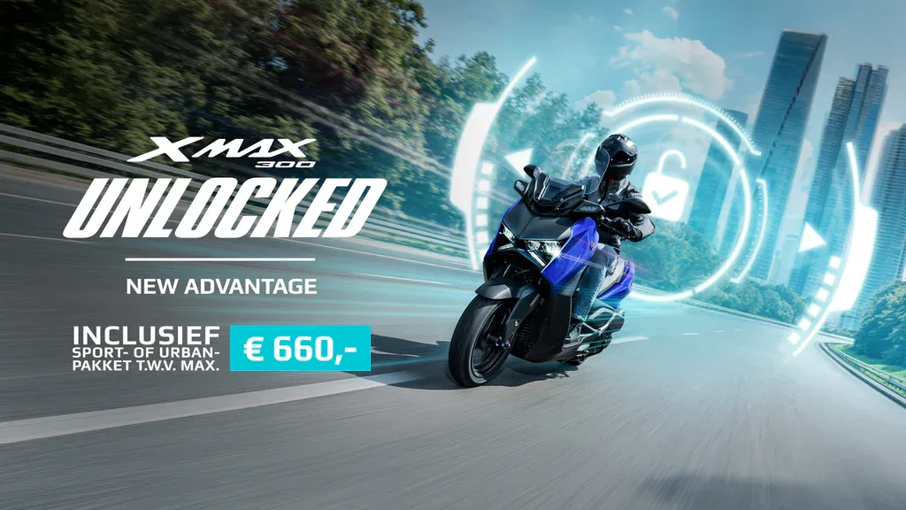 XMAX 300 Inclusief Sport- of Urban-pakket 1 xmax 300 unlocked 1